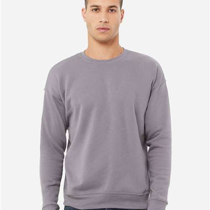 Unisex Sponge Fleece Drop Shoulder Crewneck Sweatshirt