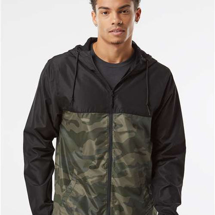 Men's Lightweight Windbreaker Full-Zip Jacket