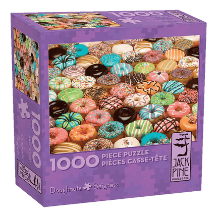 Doughnuts 1000 pc Puzzle - Jack Pine