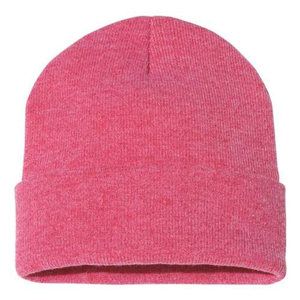 12" Solid Cuffed Beanie