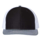 Black/ White/ Heather Grey / OSFM