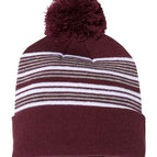 Maroon/ White/ Grey / One Size