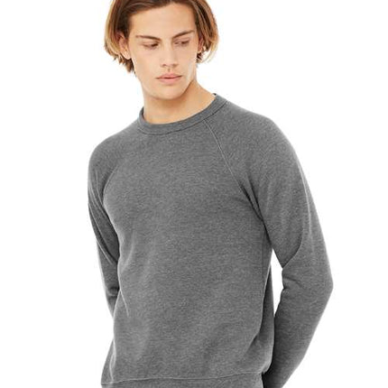 Unisex Sponge Fleece Raglan Crewneck Sweatshirt