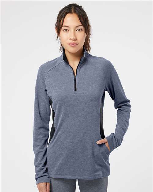Adidas Women's Lightweight Quarter-Zip Pullover - A451