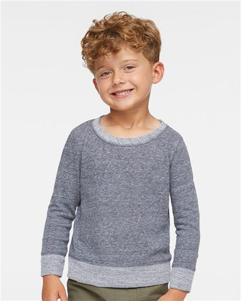 Toddler Harborside Mélange French Terry Crewneck Sweatshirt