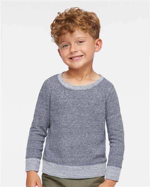 Toddler Harborside Mélange French Terry Crewneck Sweatshirt