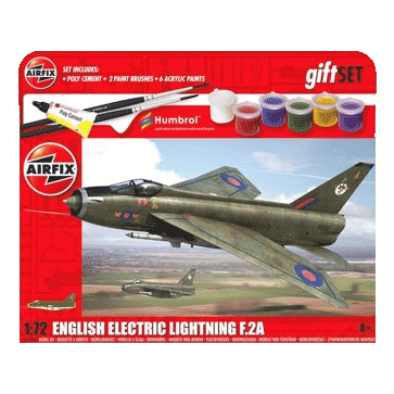 1:72 English Electric Lightning F.2A A55305A Stater Set  - Airfix RQC Supply Canada an arts and craft store located in Woodstock, Ontario