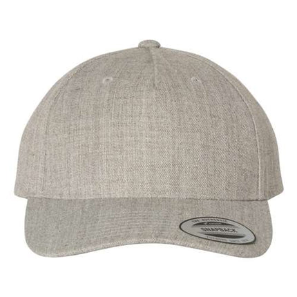 YP Classics Premium Five-Panel Curved Bill Snapback Cap - 6789M