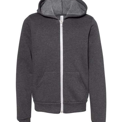 Youth Sponge Fleece Full-Zip Hoodie Sweatshirt
