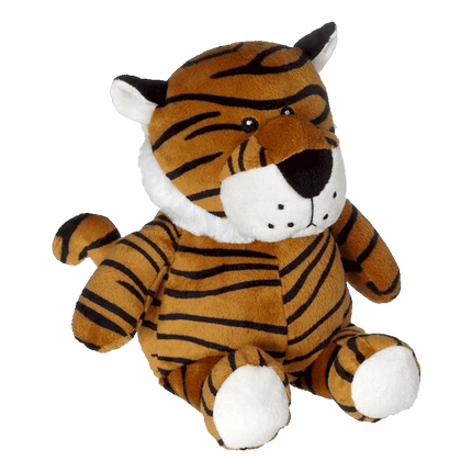 Mini Plush Tiger Cuddle Pal perfect for Easter Gifts and Personalization, sold by RQC Supply Canada an arts and craft store located in Woodstock, Ontario