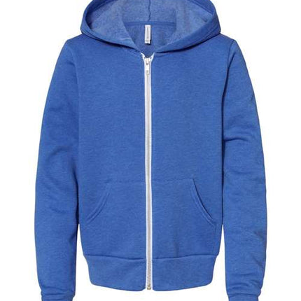 Youth Sponge Fleece Full-Zip Hoodie Sweatshirt