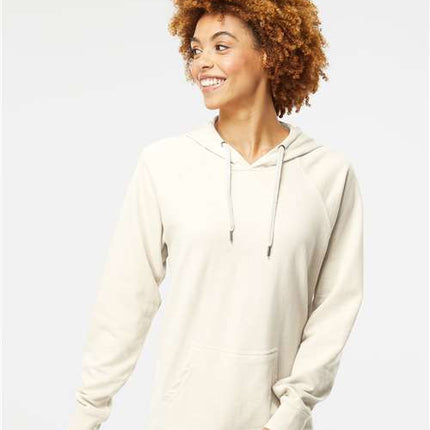 Unisex Icon Lightweight Loopback Terry Hooded Sweatshirt