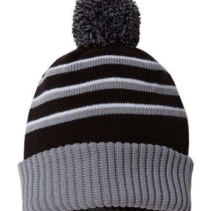 Pom Cuffed Beanie
