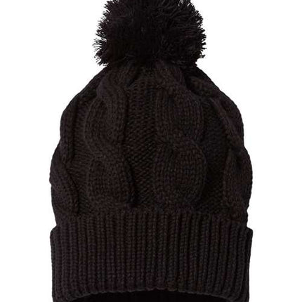Chunk Twist Cuffed Beanie