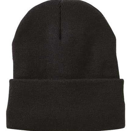 12" Jersey Lined Cuffed Beanie