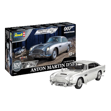 1:24 Gift Set James Bond "Aston Martin DB5" (12/ctn) 05653 - Revell RQC Supply Canada an arts and craft store located in Woodstock, Ontario