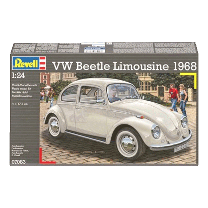 1:24 VW Beetle Limousine 1968 (6/ct) 07083 - Revell RQC Supply Canada an arts and craft store located in Woodstock, Ontario