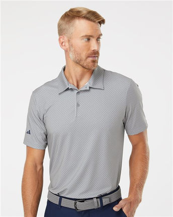 Men's Diamond Dot Print Polo