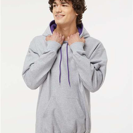 Two-Tone Hooded Sweatshirt