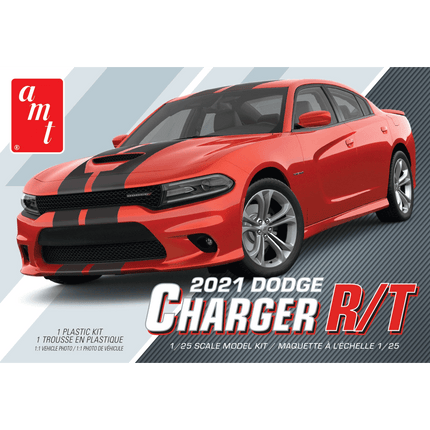 2021 Dodge Charger R/T Model Car Kit made by AMT sold by RQC Supply Canada an arts and craft/hobby store located in Woodstock, Ontario