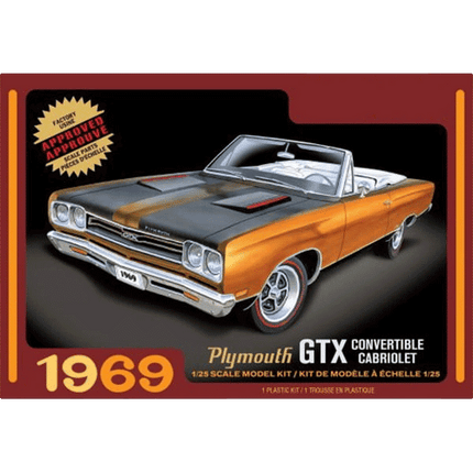 AMT 1969 Plymouth GTX Convertible sold by RQC Supply Canada an arts and craft store located in Woodstock, Ontario