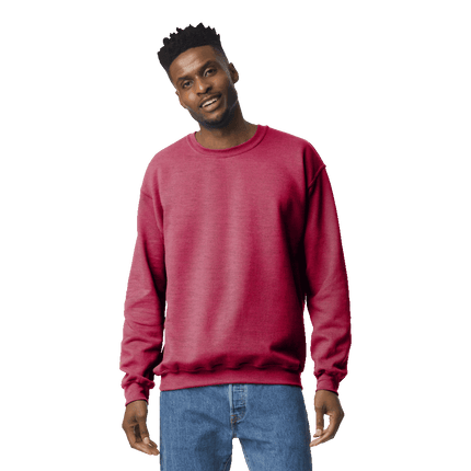 18000 Adult Crew Sweatshirt  (Sport/Fluro)- Gildan
