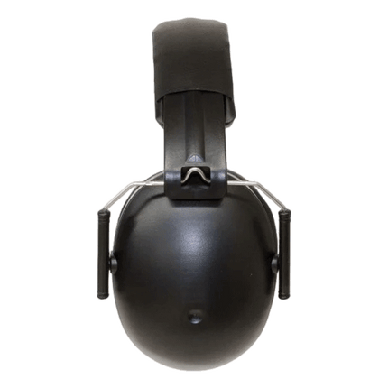 Baby Banz Hearing Protector Ear Muffs for kids 2 + years of age sold by RQC Supply Canada an arts and craft store and much more located in Woodstock, Ontario showing black only colour