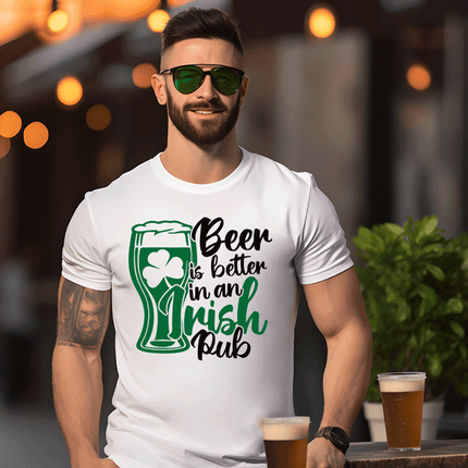 Beer is Better in an Irish Pub sold by RQC Supply Canada an arts and craft store located in Woodstock, Ontario