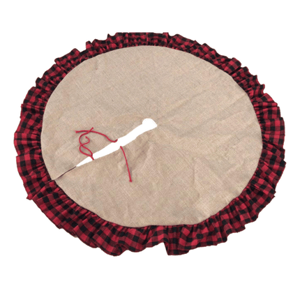 Red Buffalo plaid Christmas Stocking sold by RQC Supply Canada located in Woodstock, Ontario