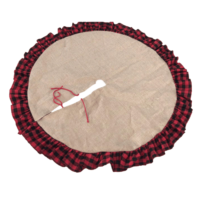Red Buffalo plaid Christmas Stocking sold by RQC Supply Canada located in Woodstock, Ontario