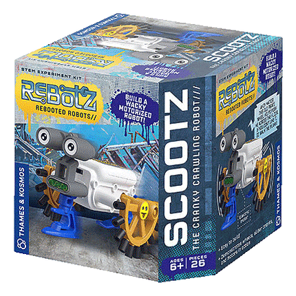 Rebotz Rebooted Robots Build a Wacky Motorized Robot sold by RQC Supply Canada an arts and craft store located in Woodstock, Ontario