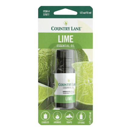 Country Lane Lime Essential Oil perfect for candles, aromas, soaps and lotions sold by RQC Supply Canada an arts and craft store located in Woodstock, Ontario