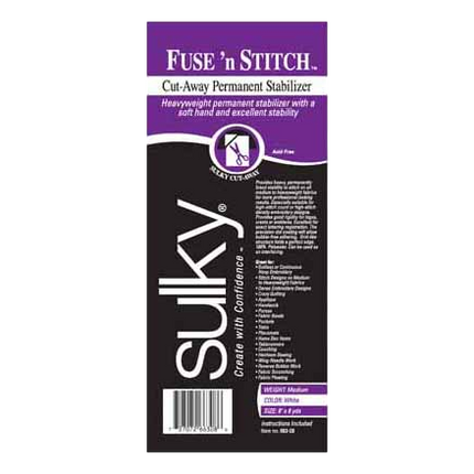 SULKY Fuse 'N Stitch - White