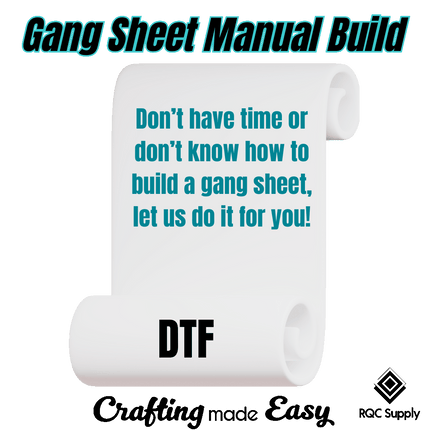 DTF Gang Sheets sold by DTF Woodstock Express Prints operating at RQC Supply Canada located in Woodstock, Ontario