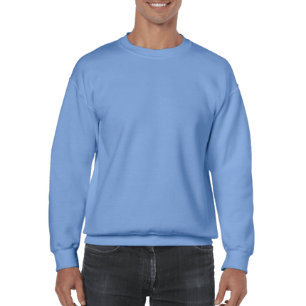 Unisex Gildan Cotton Crew Neck Sweaters sold by RQC Supply Canada. Carolina Blue colour shown here.