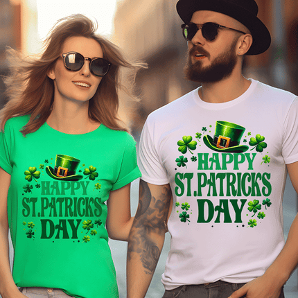 Happy St Patricks Day DTF Transfers sold by RQC Supply Canada an arts and craft store located in Woodstock, Ontario