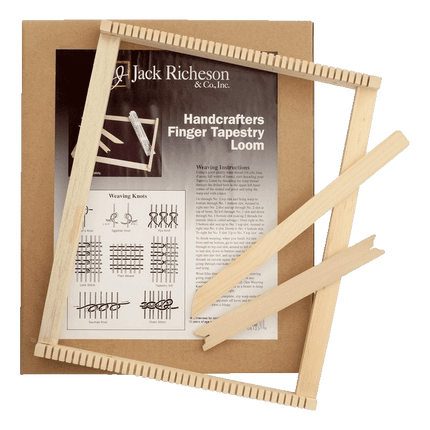 Jack Richeson & Co Handcrafters Finger Tapestry Loom sold by RQC Supply Canada an arts and craft store located in Woodstock, Ontario
