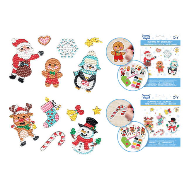 Seasonal Wonders Diamond DIY Sticker Kit sold by RQC Supply Canada