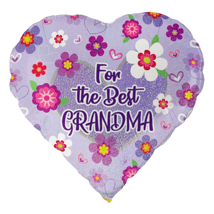 For the Best Grandma Foil Helium Filled Balloons sold by RQC Supply Canada an arts and craft store located in Woodstock, Ontario