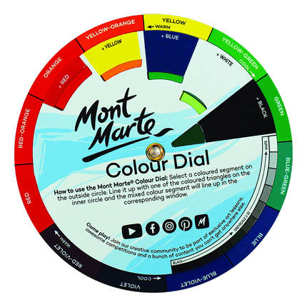 Mont Marte Colour Dial sold by RQC Supply Canada an arts and craft store located in Woodstock, Ontario