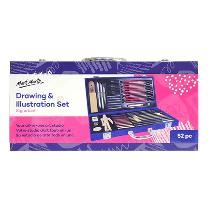 Mont Marte Drawing and Illustration Set sold by RQC Supply Canada an arts store located in Woodstock, Ontario