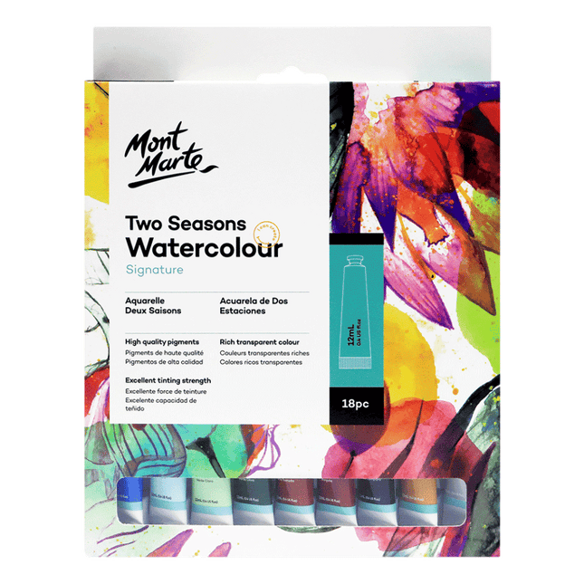 Watercolour paint set sold by RQC Supply Canada an arts and craft store located in Woodstock, Ontario