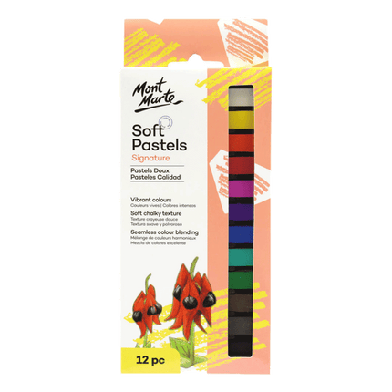 Mont Marte Soft Pastels sold by RQC Supply Canada an art supply store located in Woodstock, Ontario