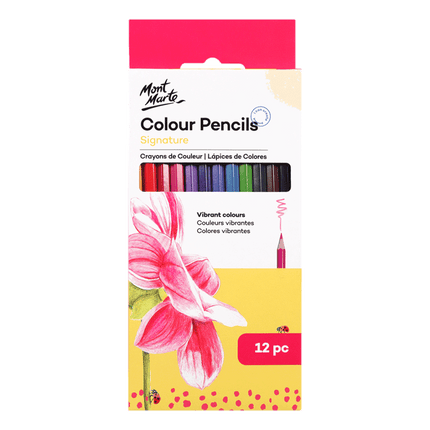 Mont Marte Colouring Pencils sold by RQC Supply Canada an art store located in Woodstock, Ontario