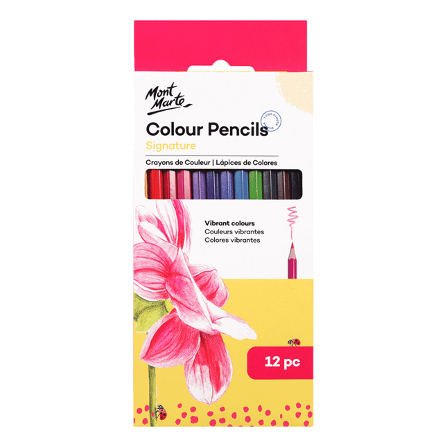 Mont Marte Colouring Pencils sold by RQC Supply Canada an art store located in Woodstock, Ontario