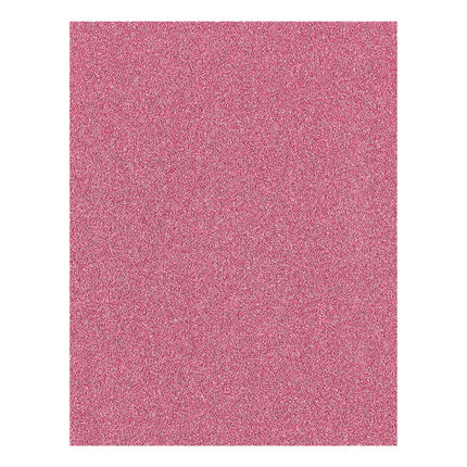 Get your Glitter Cardstock in 8.5" x 11" width now sold at RQC Supply Canada located in Woodstock, Ontario, showing pink glitter scrapbooking paper