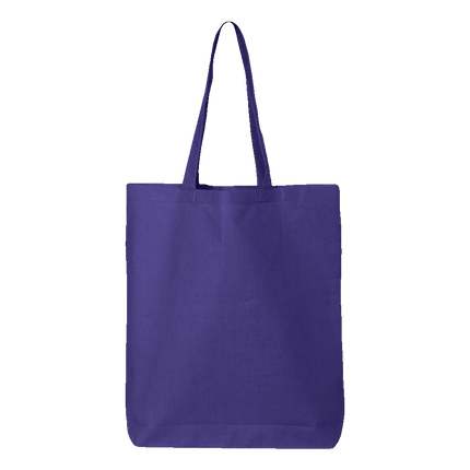 Cotton Canvas Tote sold by RQC Supply Canada an arts and craft store located in Woodstock, Ontario showing purple colour