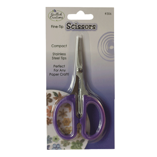 Quilled Creations Fine Tip Quilling Scissors sold by RQC Supply Canada an arts and craft store located in Woodstock, Ontario