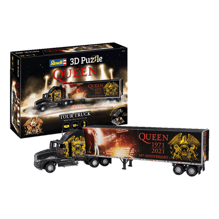 Queen Tour Truck 3D puzzle sold by RQC Supply Canada an arts and craft store located in Woodstock, Ontario