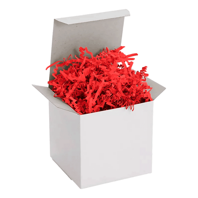 Crinkle Paper sold at RQC Supply Canada your arts and craft supplies and decorating located in Woodstock, Ontario showing red colour